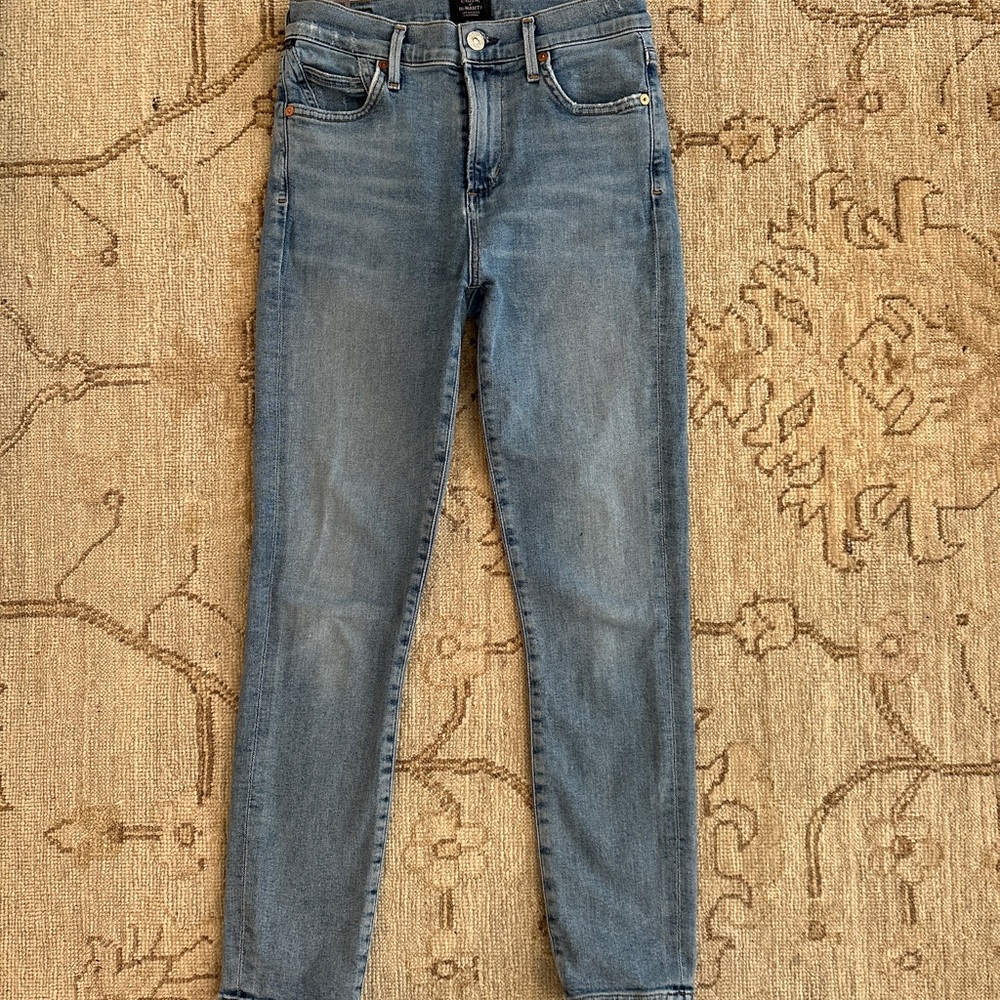 Citizens Of Humanity rocket crop high rise skinny
